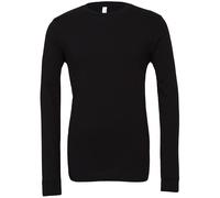 Canvas Maglia Unisex Maniche Lunghe In Cotone T-Shirt Girocollo Regular