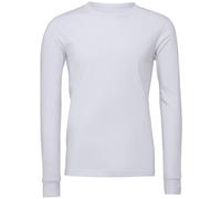 Canvas Maglia Unisex Maniche Lunghe In Cotone T-Shirt Girocollo Regular
