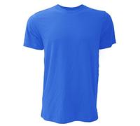 Canvas - Maglietta 100% Cotone - Uomo (XL) (Blu Reale Acceso)
