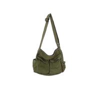 Canvas Messenger Bag Large Hobo Crossbody Bag with Multiple Pockets Canvas Shoulder Tote Bag for Women And Men