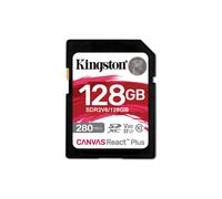 Canvas React Plus V60 SD 128GB SDXC UHS II 280R/100W U3 V60 for Full HD/4K
