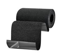 Canvas Repair Tape, Clothes Patch, Self Adhesive Weatherproof Washable Backing, Fabric Leather Repair Tool for Tent, Boat Cover, Awning, Furniture, Rv, Car and Pool Liner, Black