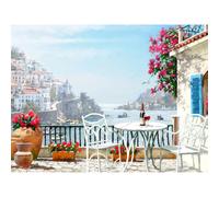 Canvas stampato immagine Costiera Amalfitana 60x80 cm