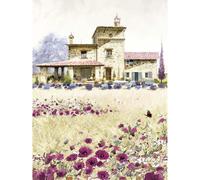 Canvas stampato immagine Tuscany House 60x80 cm