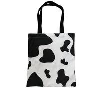 Canvas Tote Bag Bianca Grande, Stile Semplice per Ragazze e Studentesse | Borsa in Tela Cerniera, Borsa per Università Ragazza, Back To School Party