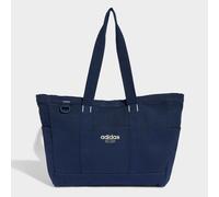 adidas Unisex - Adulto Canvas Tote Bag Handbag, night indigo/ivory, One Size