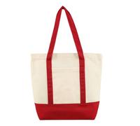 Canvas Tote Bag, Colorful Shoulder Carryall, Foldable Travel Organizer, Reusable Grocery Holder, Large Handbag, Ideal for School, Work, Shopping, Beach, Kids, Adults, Daily Use