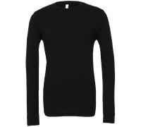 Canvas Unisex Maglia Manica Lunga Cotone Maglietta