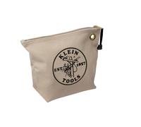 Canvas Zipper Bag- Consumables, Blue Klein Tools 5539BLU