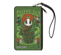 Canvas Zipper Wallet LARGE Chibi POISON IVY AND THE SIRENS OF GOTHAM CITY/Ivy Gr