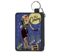 Canvas Zipper Wallet MINI X-SMALL BLACK CANARY Bombshell Variant Cover SOLD OUT