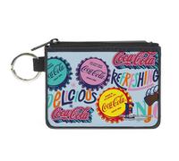 Canvas Zipper Wallet - Mini X-Small - Coca-Cola Delicious Refreshin... ACC NUOVO