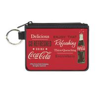 Canvas Zipper Wallet - Mini X-Small - Coca-Cola Enjoy That Everywhe... ACC NUOVO
