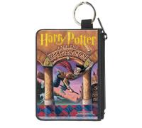 Canvas Zipper Wallet MINI X-SMALL Harry Potter and the Sorcerer's Stone Book Cov