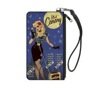 Canvas Zipper Wallet SMALL BLACK CANARY Bombshell Variant Cover SOLD OUT Poster/