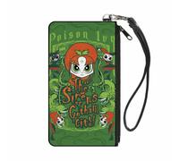 Canvas Zipper Wallet SMALL Chibi POISON IVY AND THE SIRENS OF GOTHAM CITY/Ivy Gr