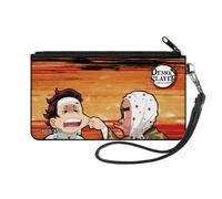 Canvas Zipper Wallet - Small - Demon Slayer Chibi Hotaru Haganezuka... ACC NUOVO