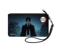 Canvas Zipper Wallet - Small - Demon Slayer Muzan Kibutsuji Standin... ACC NUOVO