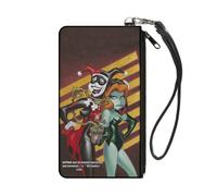 Canvas Zipper Wallet SMALL Harley & Ivy Issue #1 Laughing/Mad Stripe Cover Pose