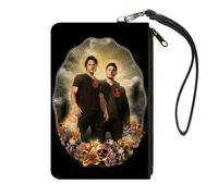 Canvas Zipper Wallet SMALL Supernatural Sam and Dean Winchester Saints and Sinne
