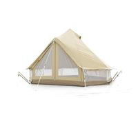 CanvasCamp Sibley 300 ProTech - Tenda in tela per 3 persone, yurta per 4 stagioni, campeggio e glamping, tela impermeabile, senza barra centrale, pareti in rete