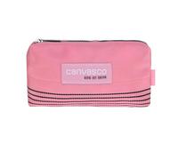 CANVASCO Borsa per il trucco in cintura portuale rosa - Astuccio design senza tempo e robusto - accessori per viaggio