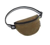 CANVASCO Marsupio realizzato con staywax® marrone - Borse piccole idrorepellente e robusto - Tracolla borsa