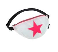 CANVASCO Marsupio realizzato con vela riciclata bianco/rosa - Borse piccole idrorepellente e robusto - Tracolla borsa