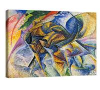 canvashop Quadro Boccioni Dinamismo 100X70 Cm Stampa Su Tela Canvas