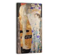 canvashop Quadro Klimt Le Tre Età Della Donna 100X50 Cm