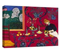 canvashop Quadro Matisse La Stanza Rossa Stampa Su Tela Canvas 100X70