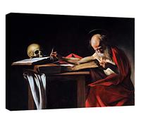 canvashop Quadro Moderno Caravaggio San Girolamo 70x50 cm