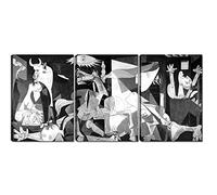 canvashop Quadro Moderno Picasso Guernica 218X100 Cm Su Tela Canvas
