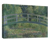 canvashop Quadro Monet 100X70 cm Lo Stagno Delle Ninfee | Stampe Da Parete Su Tela Canvas, Quadri Moderni, Soggiorno Camera Da Letto, Impressionisti