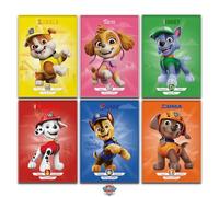 canvea Set di 6 poster PAW Patrol Heroes (6A4)