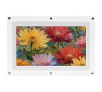 Canvia Kinetic Digital Art Frame - Cornice intelligente per riprodurre video Full HD, foto o immagini su loop, cornice in acrilico, memoria da 4 GB con batteria da 7", batteria da 1500 mAh