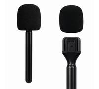 Canxyeun Adattatore portatile per microfono DJI Mic 1/2, Rode Wireless GO I/II, Rode Wireless Me/Pro, adattatore portatile con protezione antivento, per interviste, streaming, compatibile con la