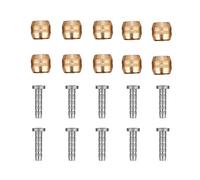 Canyita Inserto per Olive Freno, Set 10 Set di Olive per Freno e Set connettori per Ricambio Shimanos(BH90)