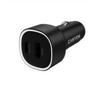 CANYON Ładowarka samochodowa OnDrive 85 PD 85W USB-A+USB-C czarna