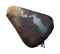 Canyon at Sunset - Coprisedile per bicicletta con coulisse, impermeabile, protegge dal sole e dalla polvere, unisex, per mountain bike