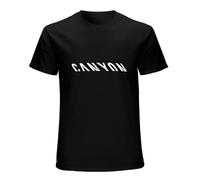 Canyon Bikes MTB Bicycles Factory T Shirt Bikers Harajuku Streetwear Shirt Men Crew Tee Black L