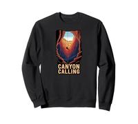 Canyon Calling Rappel Outdoor Adventure Exploration Felpa
