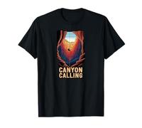 Canyon Calling Rappel Outdoor Adventure Exploration Maglietta