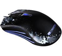 CANYON - CND-SMG8 - 6 Pulsante Ottico USB Mouse da Giochi Con LED Blu Controluce