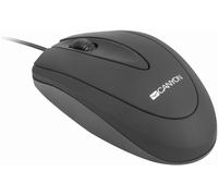 CANYON - CNE-CMS1 - USB Mouse Ottico, Nero