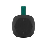 CANYON Hexagon 10 - Altoparlante portatile wireless, 8 W TWS Bluetooth 5.3, 12 ore di riproduzione, impermeabile IPX5, vivavoce, compatto, 115 x 115 x 50 mm, nero verde