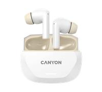 CANYON Hexagon 7 ANC ENC AURICOLARI WIRELESS, Bianco beige