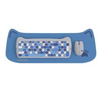 CANYON HSET-W6 Set tastiera e mouse con tappetino per mouse, blu