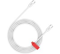 CANYON Kabel CC100AB C-C 100W Pleciony 1.2m Biały