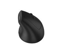 CANYON Mouse MW-25 Ergonomico LED AA Dual Modus, 800-1200-1600-2400 DPI, 2,4 GHz Wireless & BT Senza Fili Nero